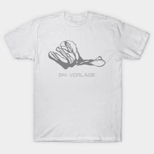 Ski Vorlage Resort 3D T-Shirt